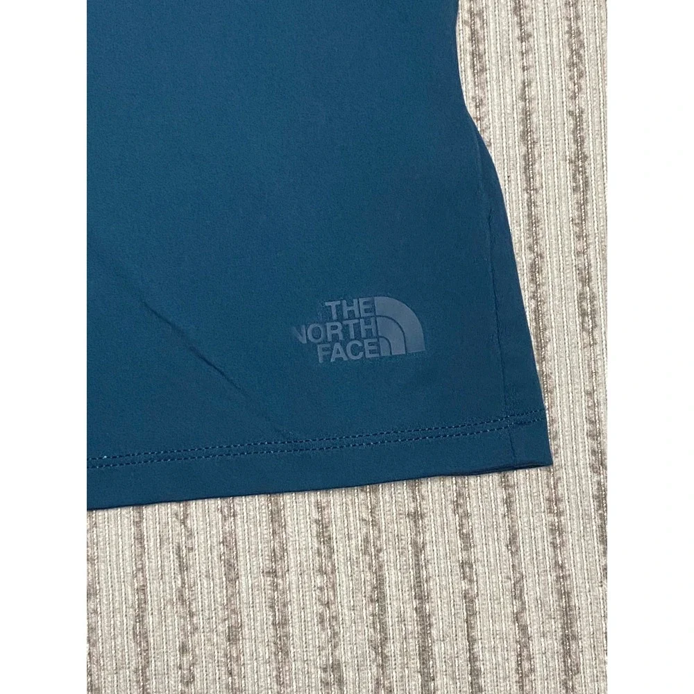 The North Face Mens Teal Blue‎ Long Sleeve Performance Training Shirt XL